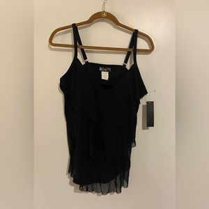 20W Black Tankini Top